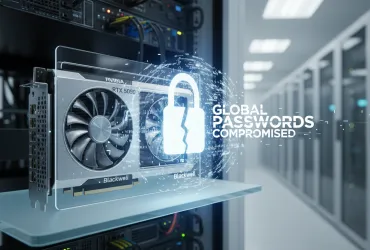 NVIDIA RTX 5090: La nuova GPU Blackwell rende vulnerabili le password globali