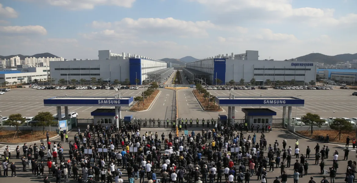 Samsung a rischio paralisi: lo sciopero che minaccia l'economia coreana e il mercato dei chip