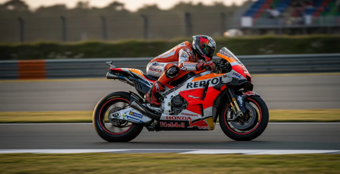 MotoGP Le Mans: Luca Marini e Honda sorprendono nelle FP1, i big restano nell'ombra