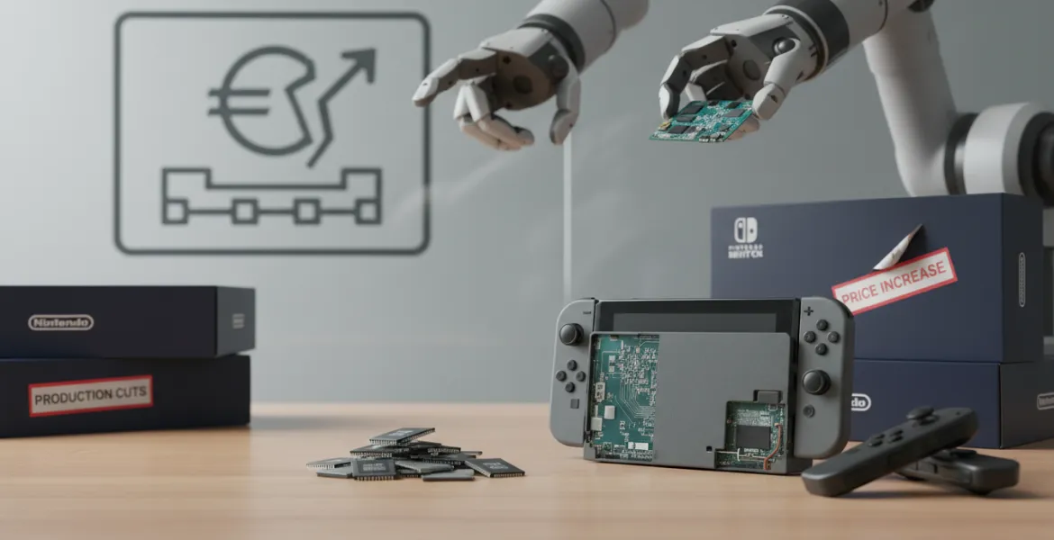 Crisi dei semiconduttori e rincari: Sony e Nintendo ridimensionano i piani per il futuro delle console