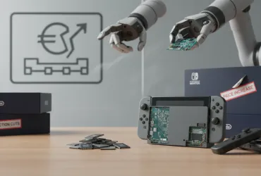 Crisi dei semiconduttori e rincari: Sony e Nintendo ridimensionano i piani per il futuro delle console