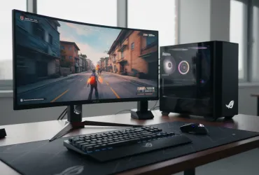 Asus rivoluziona il gaming con i nuovi ROG Strix: debutta l'OLED curvo da 280Hz