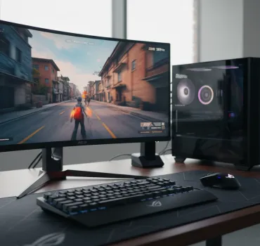 Asus rivoluziona il gaming con i nuovi ROG Strix: debutta l'OLED curvo da 280Hz