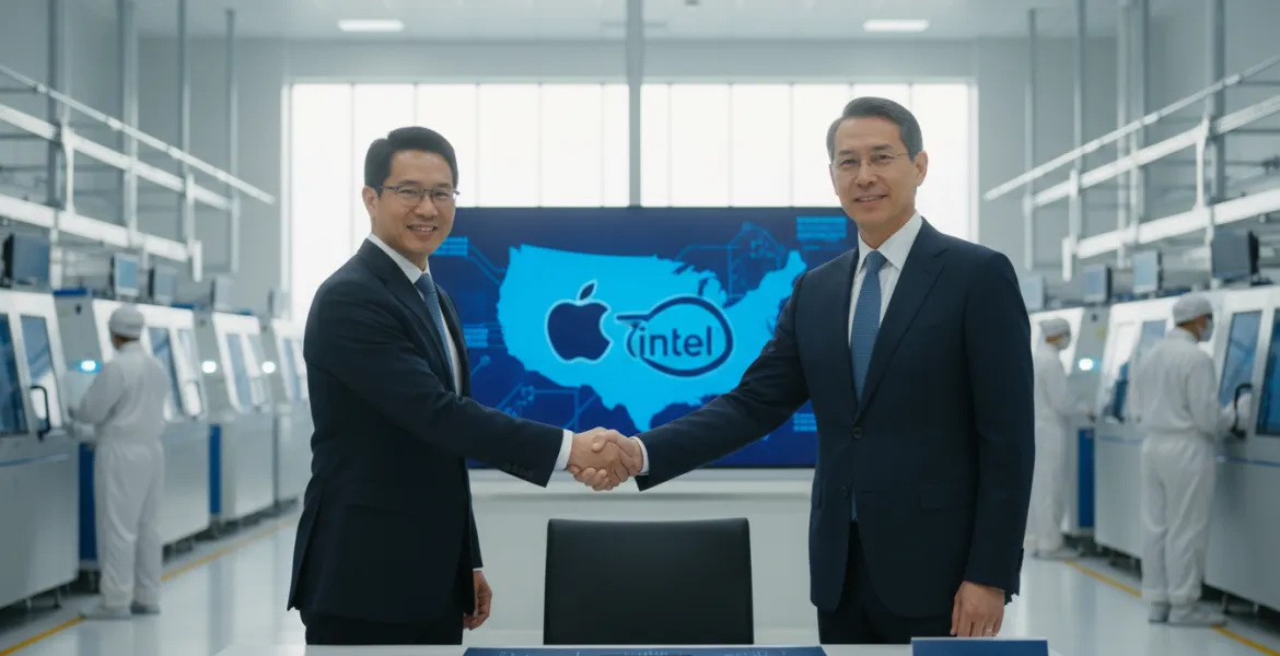 Apple e Intel: accordo storico per la produzione di chip negli Stati Uniti