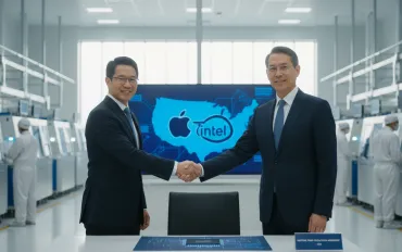 Apple e Intel: accordo storico per la produzione di chip negli Stati Uniti