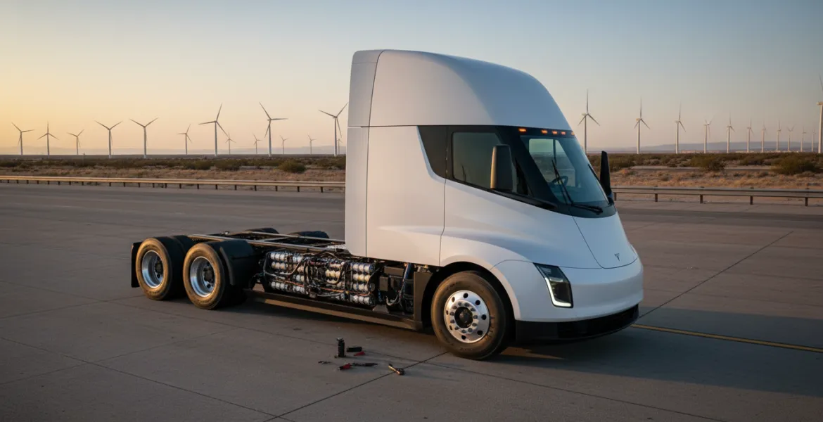 Tesla Semi: la verità sulle batterie 4680 e l'efficienza da record