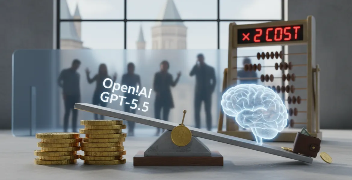 OpenAI GPT-5.5 raddoppia i costi: l'intelligenza artificiale d'élite diventa un lusso per pochi