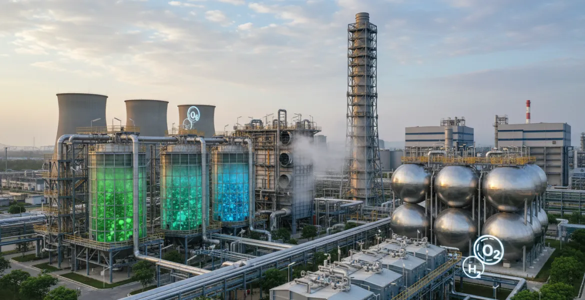 Idrogeno Verde dai Rifiuti: La svolta Cinese che cattura e trasforma la CO2