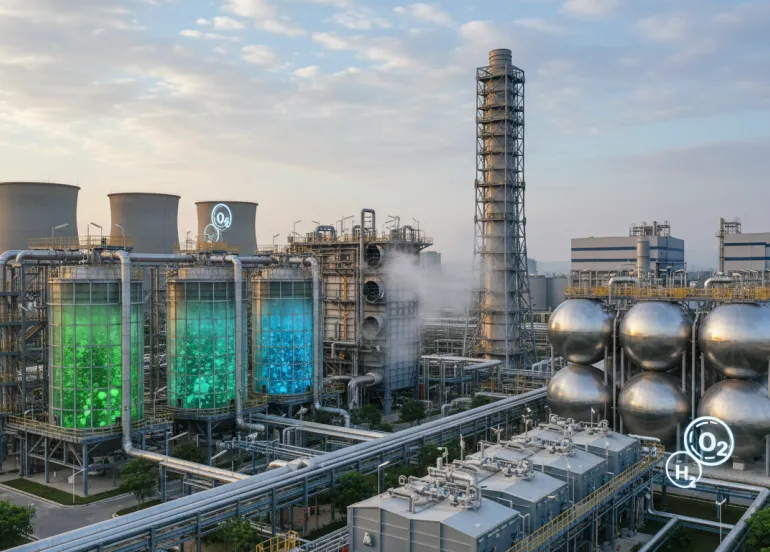 Idrogeno Verde dai Rifiuti: La svolta Cinese che cattura e trasforma la CO2
