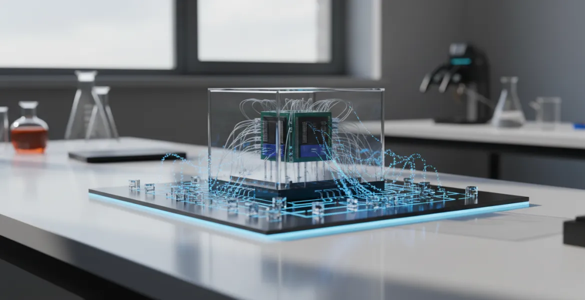 Rivoluzione nei computer quantistici: L'Architettura Ibrida che unisce chip e mobilità atomica