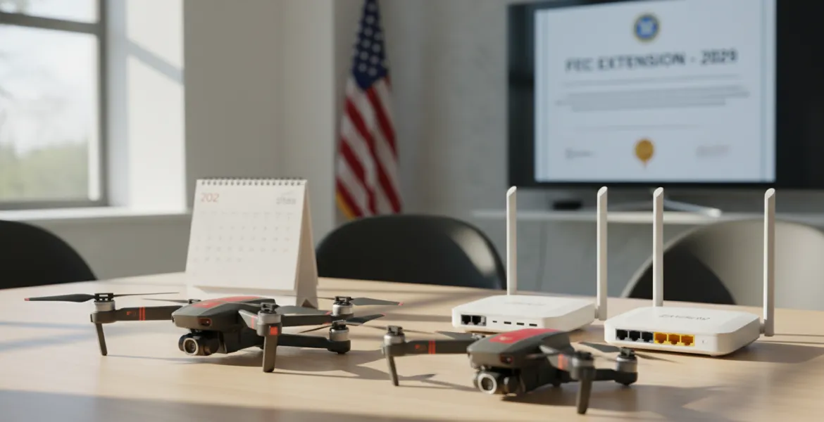Droni e router cinesi negli USA: la FCC concede una tregua fino al 2029