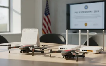 Droni e router cinesi negli USA: la FCC concede una tregua fino al 2029