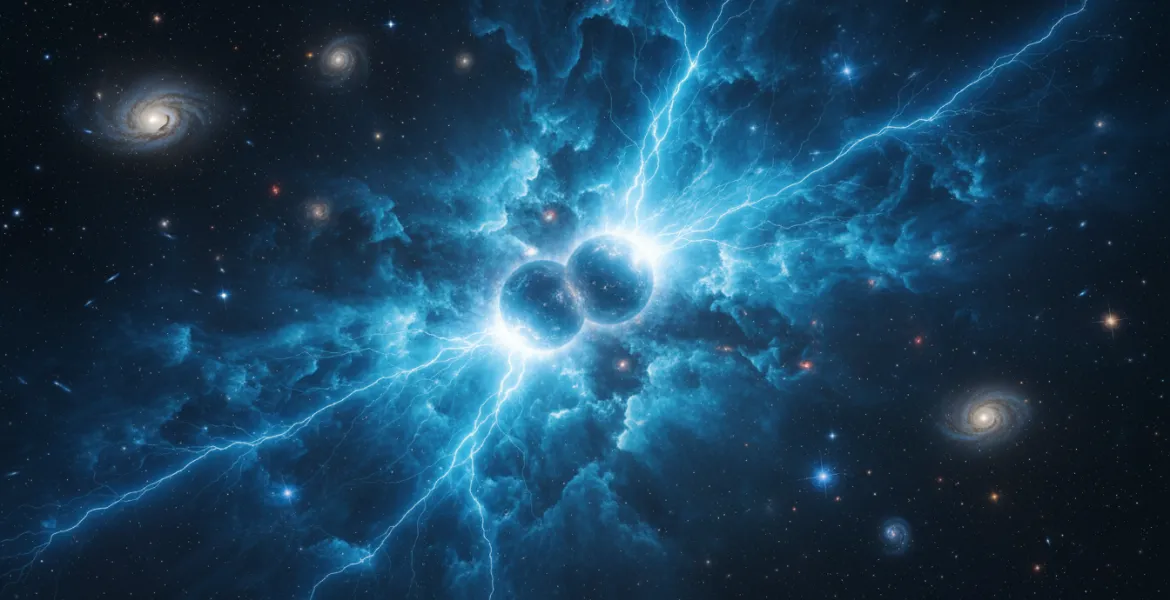 Mistero svelato nello spazio profondo: ecco cosa genera i rari e potenti lampi blu