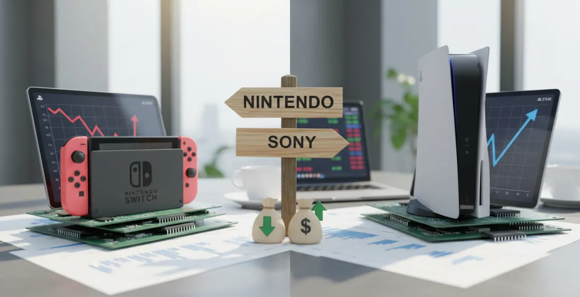 Crisi dei semiconduttori e strategie di borsa: il bivio tra Nintendo e Sony