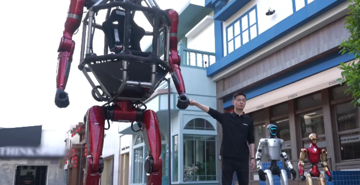 Unitree GD01: Arriva il Mecha Cinese che trasforma la fantascienza in realtà