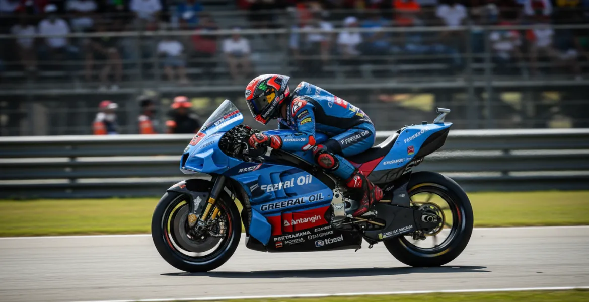 Di Giannantonio trionfa nel caos di Barcellona: Bagnaia sul podio e paura per Marquez