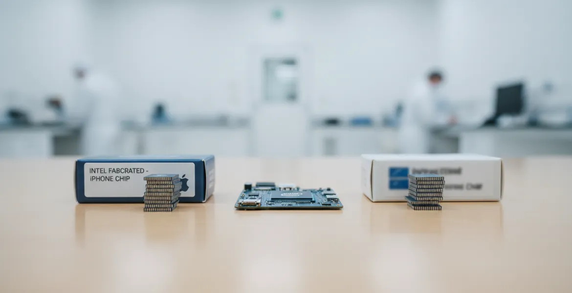Apple rompe il monopolio TSMC: i chip per iPhone ora arrivano da Intel