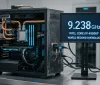 Record Mondiale di Overclock: l'Intel Core i9-14900KF supera i 9,2 GHz