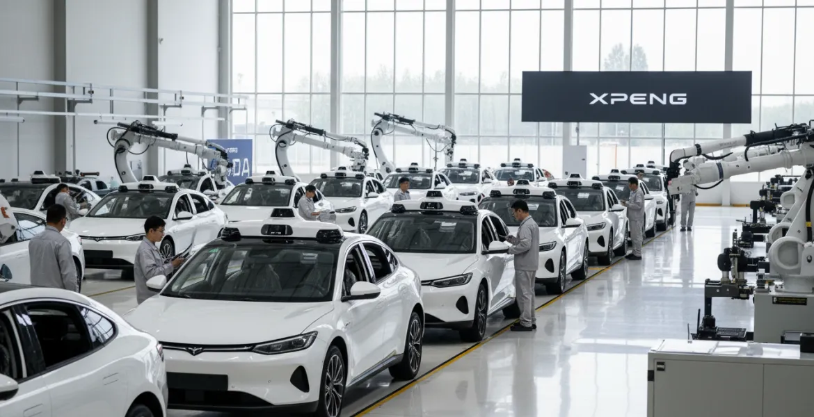 Xpeng rivoluziona la mobilità urbana: avviata la prima produzione di massa di robotaxi al mondo