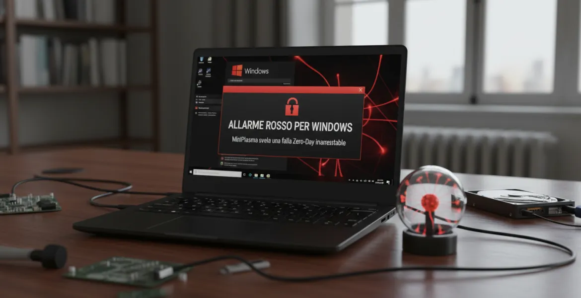 Allarme Rosso per Windows: MiniPlasma svela una Falla Zero-Day Inarrestabile