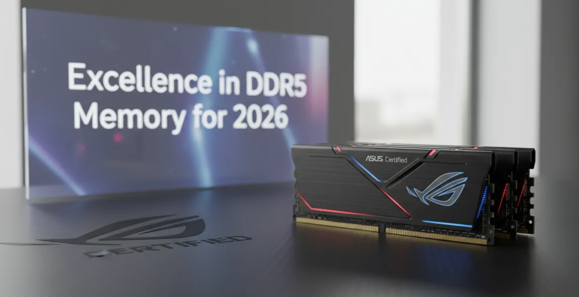 Asus ROG Certified: Eccellenza nelle memorie DDR5 per il 2026