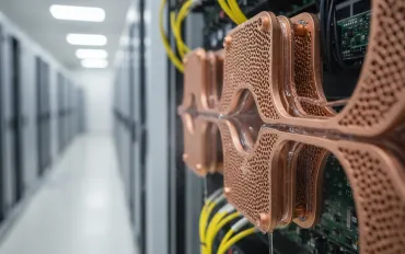 Svolta nel raffreddamento dei Data Center: piastre in rame puro stampate in 3D per un’efficienza record