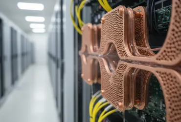 Svolta nel raffreddamento dei Data Center: piastre in rame puro stampate in 3D per un’efficienza record