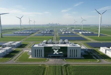 Hitachi e X LABS: Nascono i parchi energetici gigawatt per l'Intelligenza Artificiale