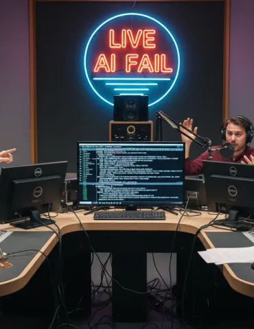 Il Grande fallimento dell'IA in diretta: Quando i chatbot impazziscono alla radio