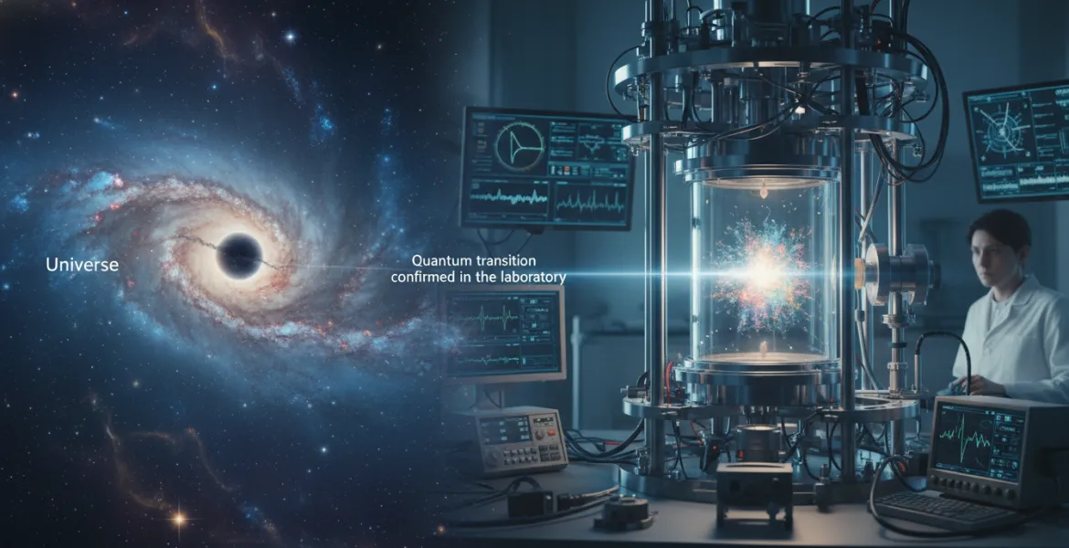L'universo e il rischio del falso vuoto: confermata la transizione quantistica in laboratorio