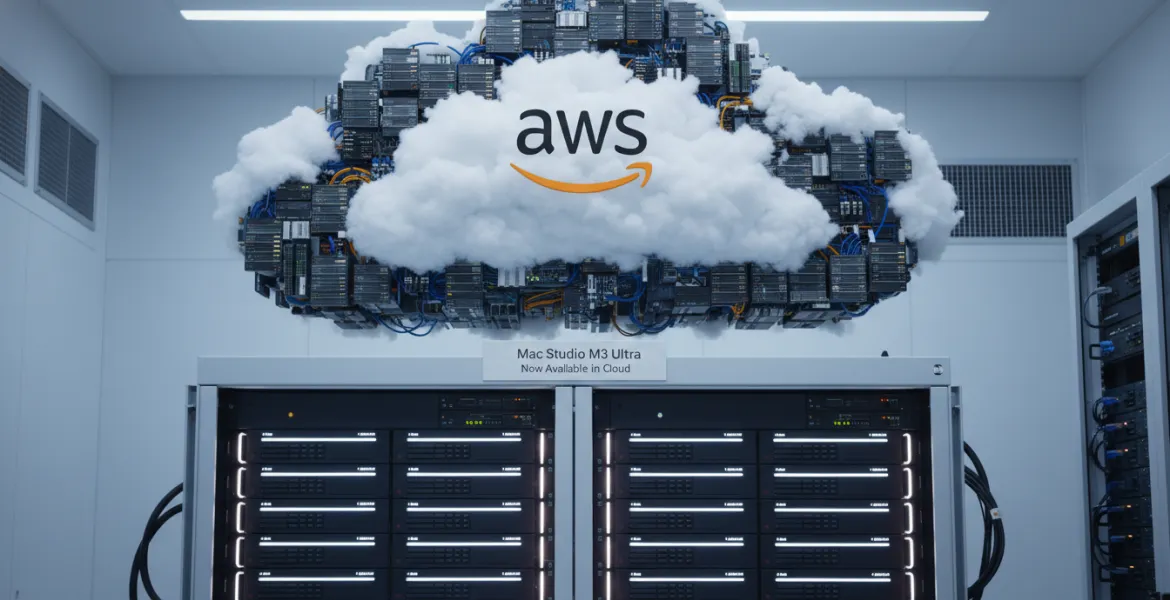 AWS domina il mercato: i Mac Studio M3 Ultra ora disponibili in cloud
