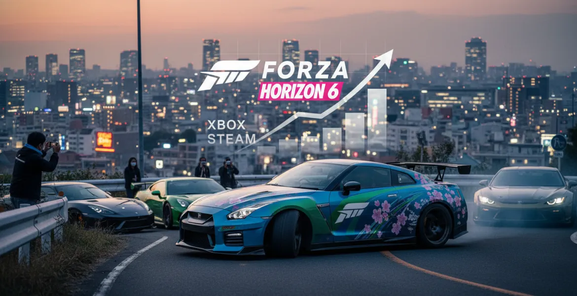 Forza Horizon 6 conquista il Giappone: è record assoluto per Xbox su Steam
