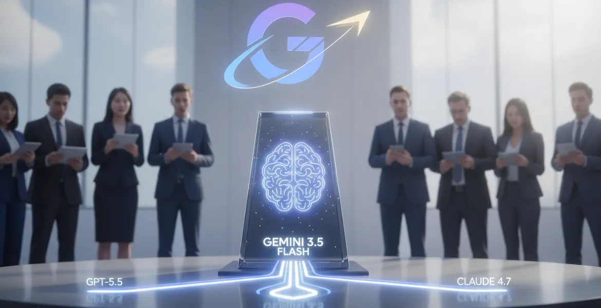 Google lancia Gemini 3.5 Flash: l'IA che supera GPT-5.5 e Claude 4.7