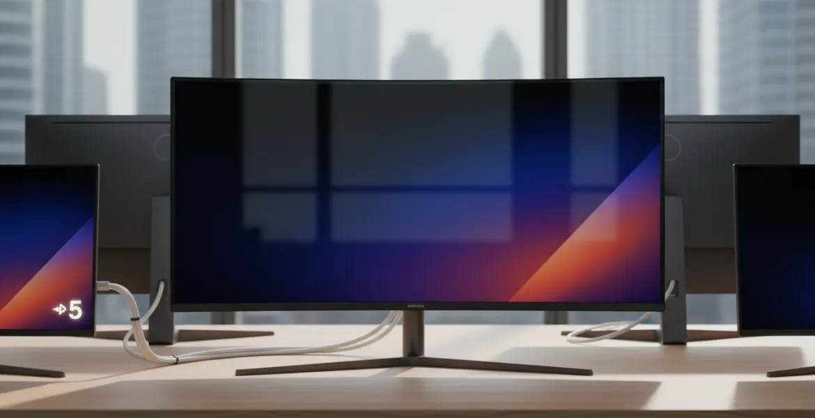 Samsung lancia la nuova era dei monitor: tra OLED Penta Tandem e Thunderbolt 5