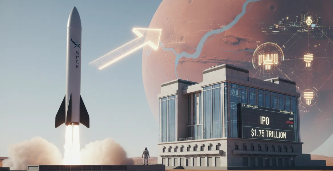 SpaceX verso la Borsa: l'IPO da 1,75 trilioni che punta tutto sull'Intelligenza Artificiale e Marte