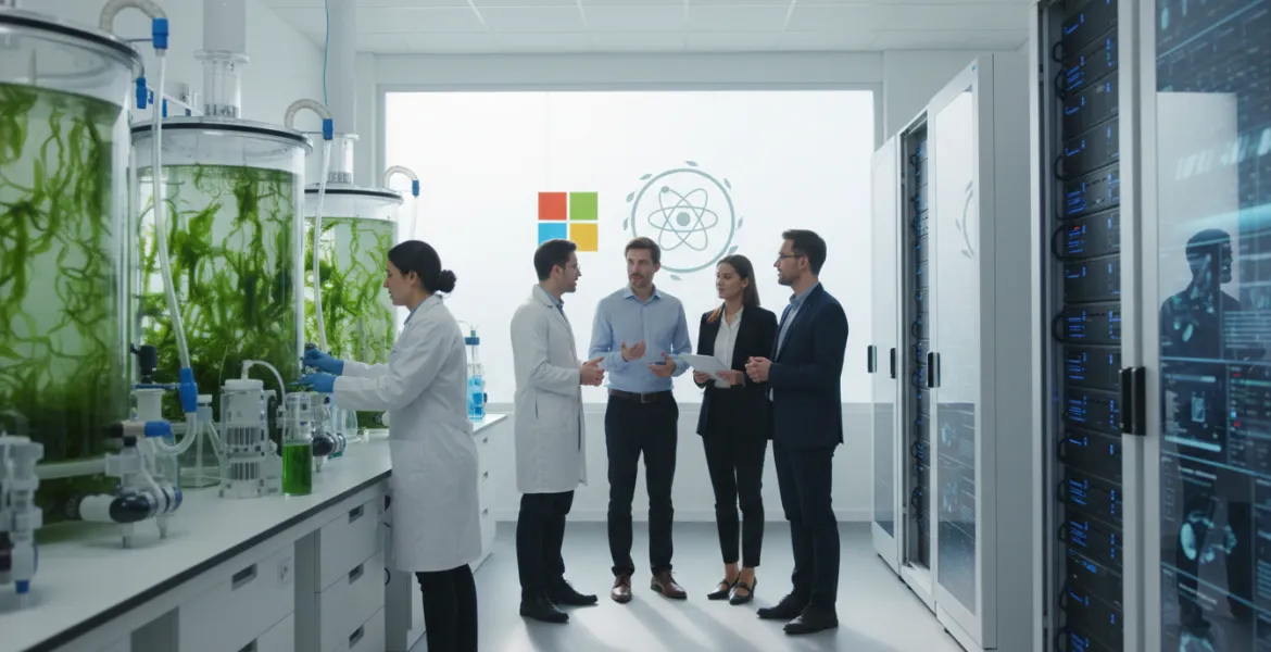 Microsoft e BioCirc: la sfida per la rimozione del carbonio nell'era dell'IA
