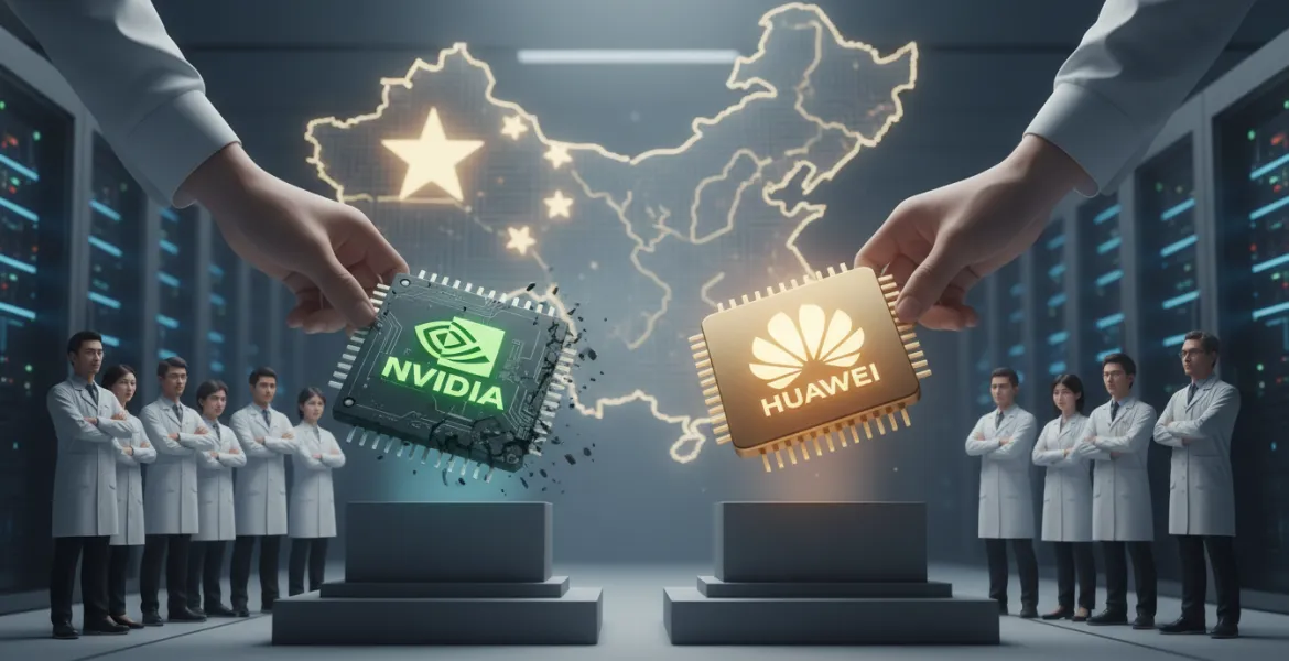 Nvidia abdica in Cina: il trionfo di Huawei e la nuova era dei chip AI