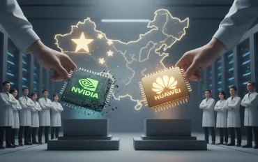Nvidia abdica in Cina: il trionfo di Huawei e la nuova era dei chip AI