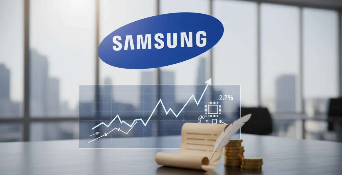 Samsung vola in Borsa: tregua sindacale e intesa storica sui bonus chip