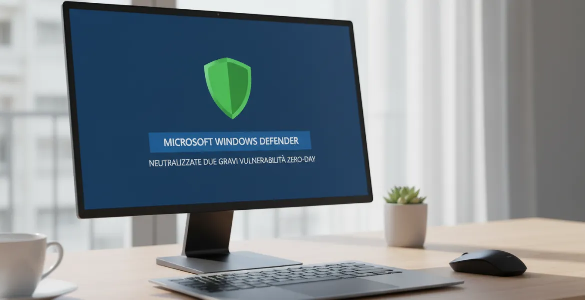 Microsoft scherma Windows Defender: neutralizzate due gravi vulnerabilità zero-day