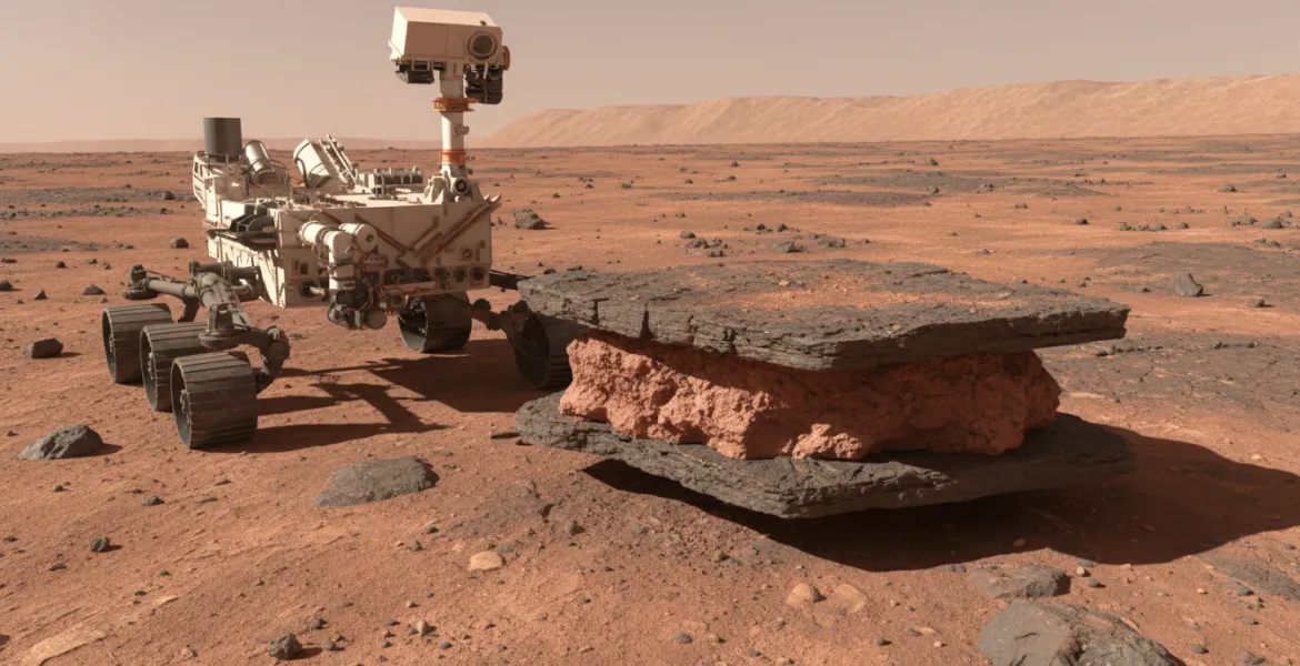 Mistero su Marte: Perseverance avvista un incredibile sandwich di rocce nel cratere Jezero