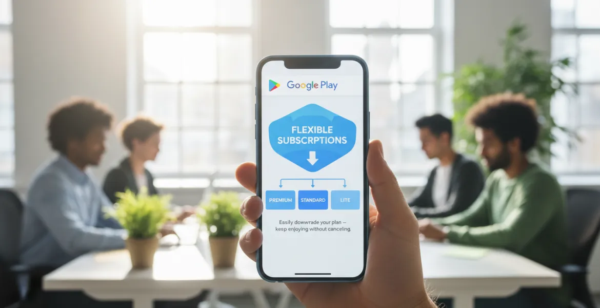 Google Play rivoluziona gli abbonamenti: il nuovo sistema di downgrade per evitare le disdette