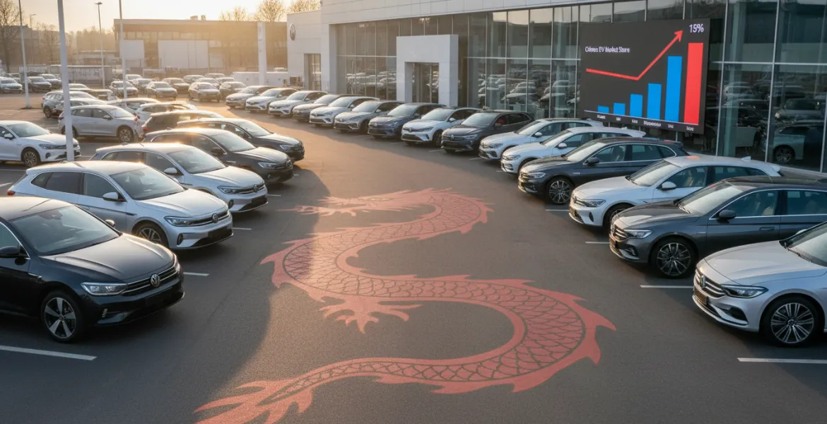L'invasione silenziosa delle auto cinesi: il Dragone conquista il 15% del mercato elettrico europeo