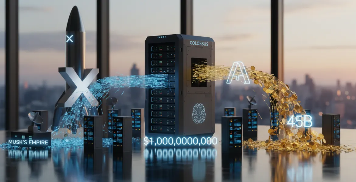 L'impero di Musk punta al trilione: Anthropic versa 45 miliardi per il supercomputer Colossus