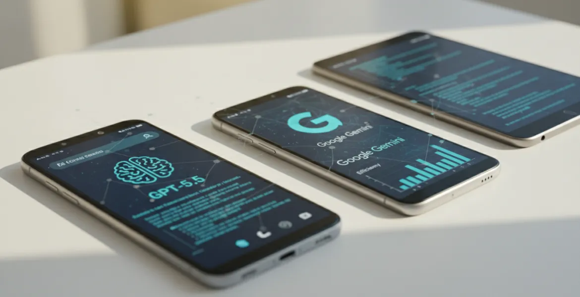 Svolta nell'AI per Android: GPT-5.5 Primeggia ma Google Gemini domina sull'efficienza