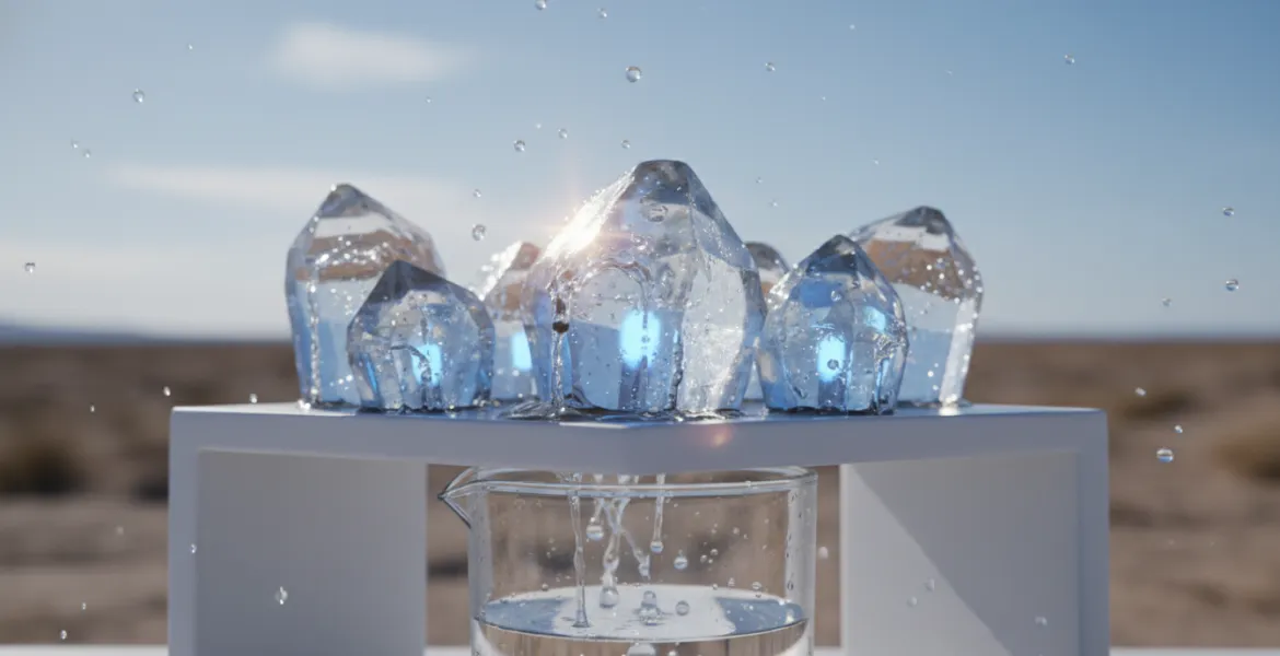 Rivoluzione idrica: cristalli intelligenti estraggono acqua dal sole