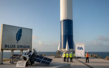 Blue Origin: il New Glenn ottiene il via libera della FAA dopo il fallimento della missione BlueBird 7