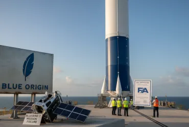 Blue Origin: il New Glenn ottiene il via libera della FAA dopo il fallimento della missione BlueBird 7