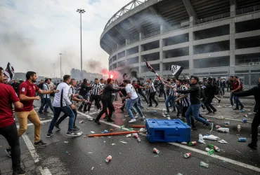Scontri Derby Torino: Tifoso Juve tra la vita e la morte, lo stadio si ferma nel silenzio