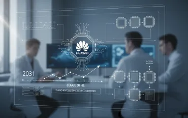 Huawei e la Legge di He: il piano per rivoluzionare i semiconduttori entro il 2031